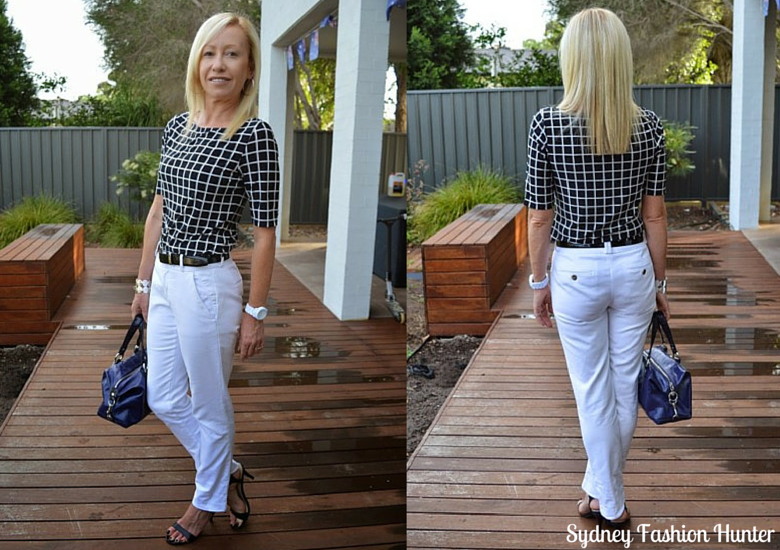 Sydney Fashion Hunter: The Wednesday Pants #31 - Window Pane