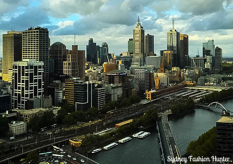 Sydney Fashion Hunter: Melbourne View from 28 Floor Crown Towers