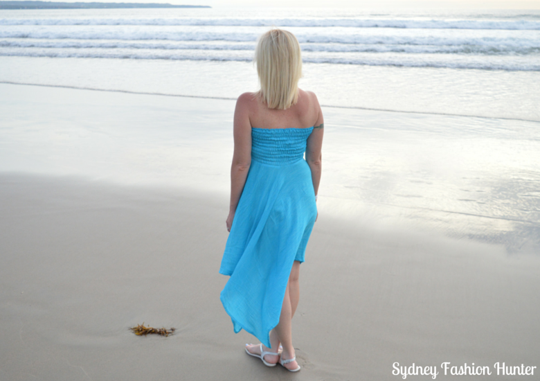 Sydney Fashion Hunter #OOTDBlue Sundress In Bali