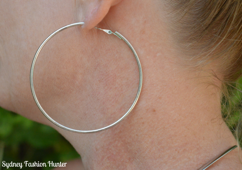 Silver Hoop Earrings