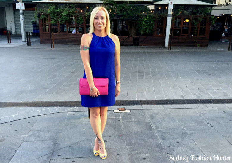 Sydney Fashion HUnter: Fresh Fashion Forum #25 - Electric Blue Dress