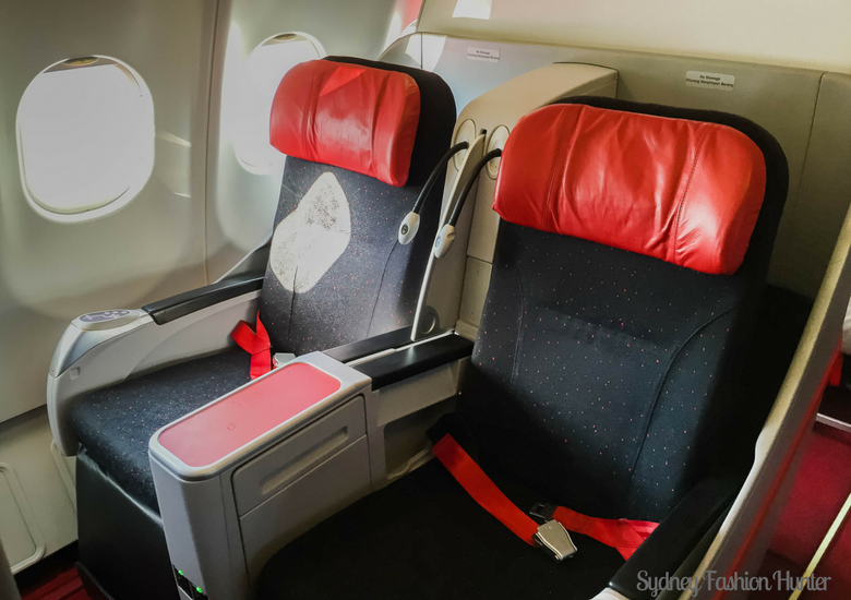 Sydney Fashion Hunter: Air Asia X Business Class Review - Seat