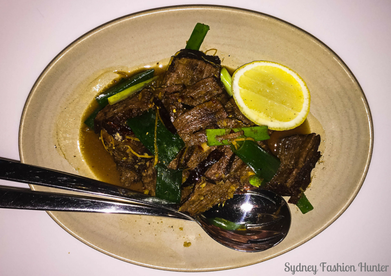 Sydney Fashion Hunter: Hamilton Island Dining - Coca Chu - Beef Brisket