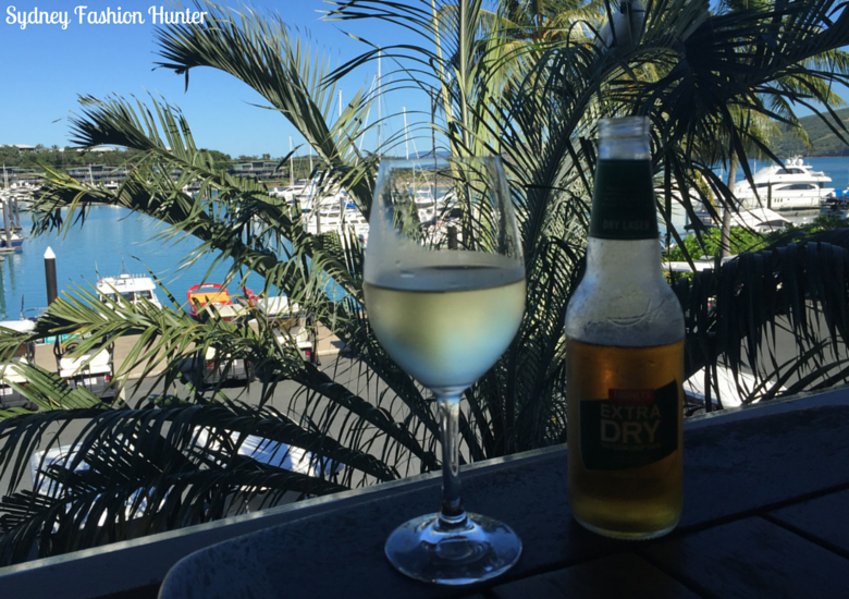 Sydney Fashion Hunter: Hamilton Island Wining & Dining - Marina Tavern Drinks