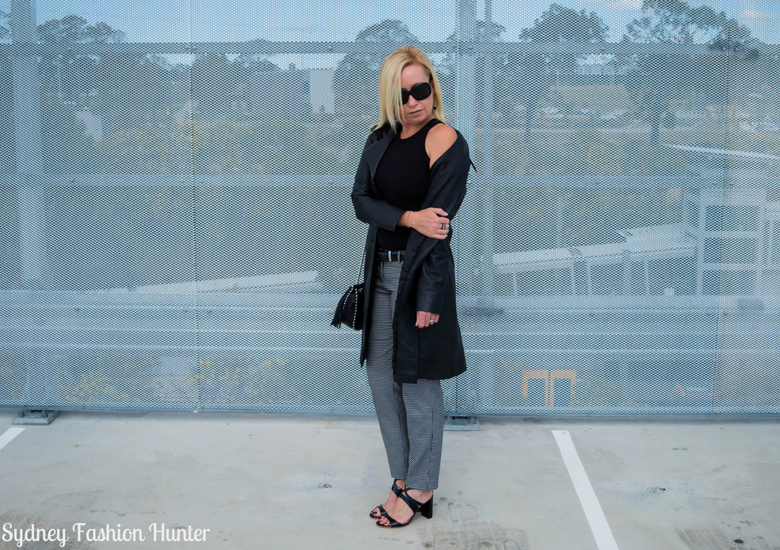 Sydney Fashion Hunter: Fresh Fashion Forum 46 - Black Leather Coat - Shoulder