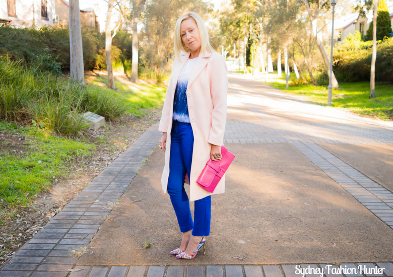 Sydney Fashion Hunter: Fresh Fashion Forum #46 - Pink Waterfall Coat - Side