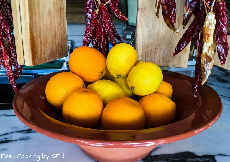 Fash Packing by Sydney Fashion Hunter: Restaurant Review - Jamie's Italian Kuta Bali - Oranges