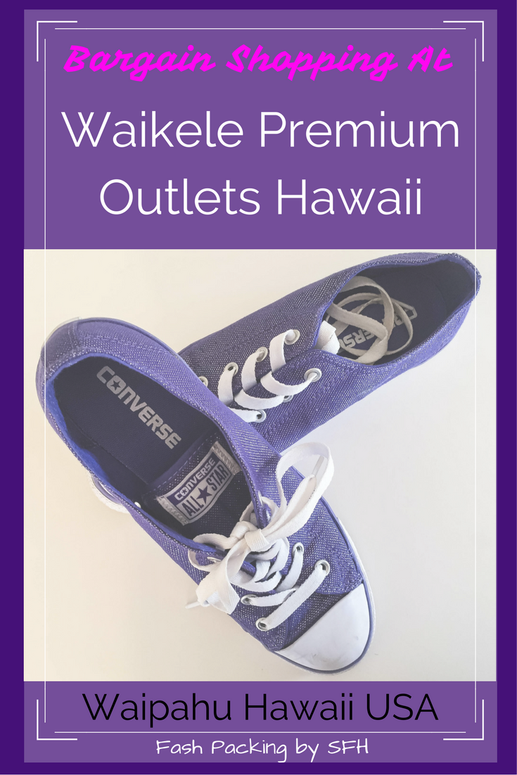 Finding a bargain in Hawaii is not as easy as it used to be but savvy shoppers can still fill their suitcase on the cheap at Waikele Premium Outlets. All my picks and tips here http://bit.ly/sfh-waikele