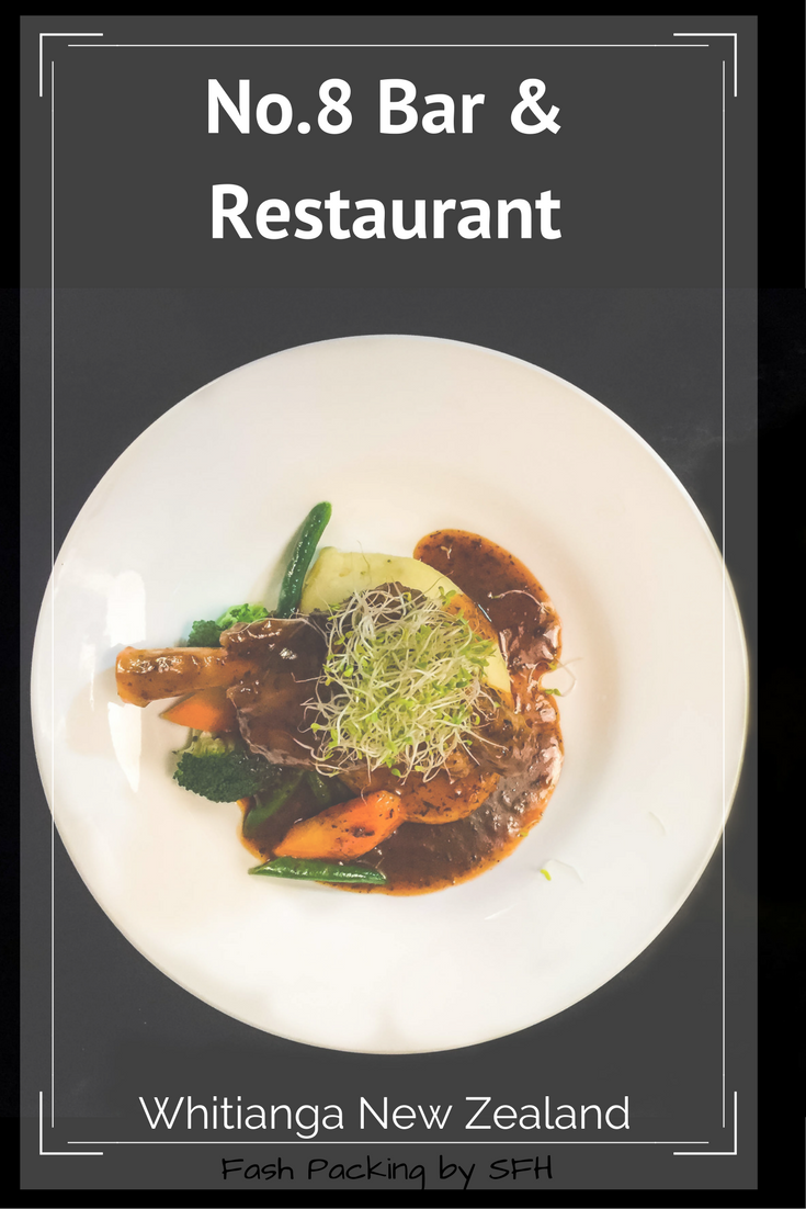 No.8 Bar & Restaurant Whitianga on New Zealand's Coromandel Peninsula is the only place to dine on the cheap on a Tuesday night. Who's hungry?