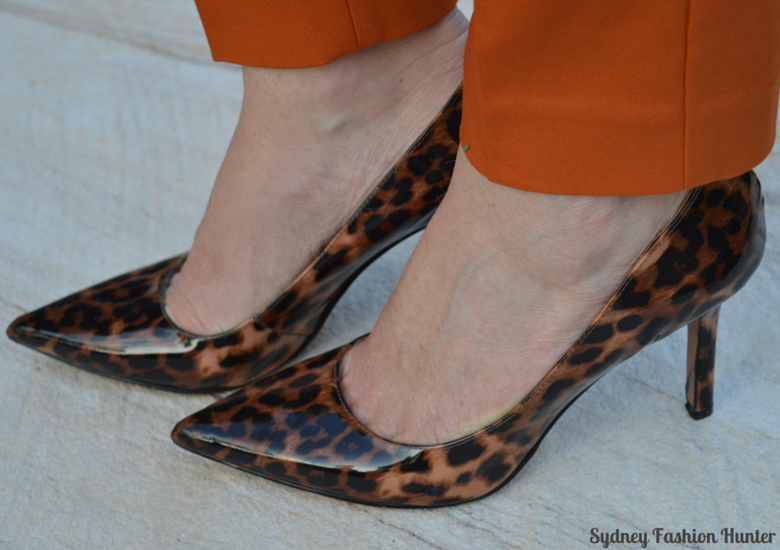 Nine West Patent Leopard Print Pumps