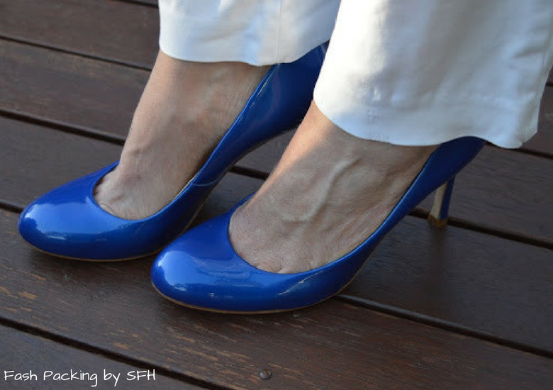 Ivanka Trump Blue Pumps