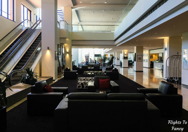 Flights To Fancy: Grand Chancellor Hotel Hobart - Reception