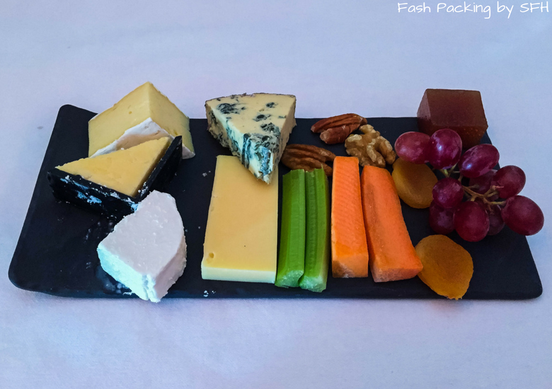 Fash Packing by SFH: Emirates A380 First Class Review EK419 Auckland to Sydney - Cheese Board