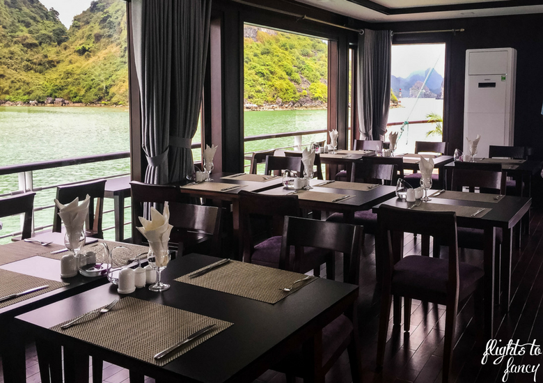 Flights To Fancy: Orchid Cruises Halong Bay Vietnam - Restaurant