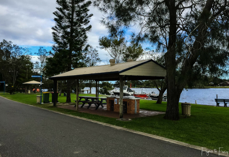 BBQ's at Great Lakes Forster Caravan Park