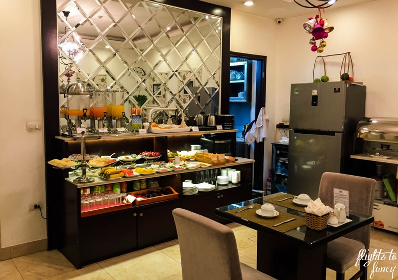 Flights To Fancy: Hanoi Glance Hotel Review - Breakfast Room-1