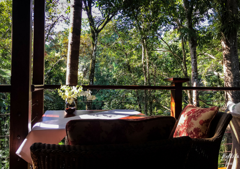 Flights To Fancy: Silky Oaks Lodge Mossman Queensland - Breakfast Table