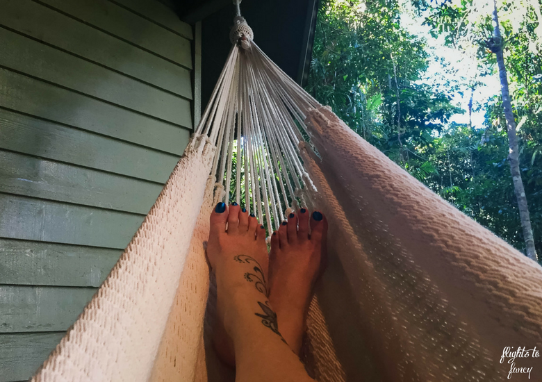 Flights To Fancy: Silky Oaks Lodge Mossman Queensland - Feet Up In The Hammock