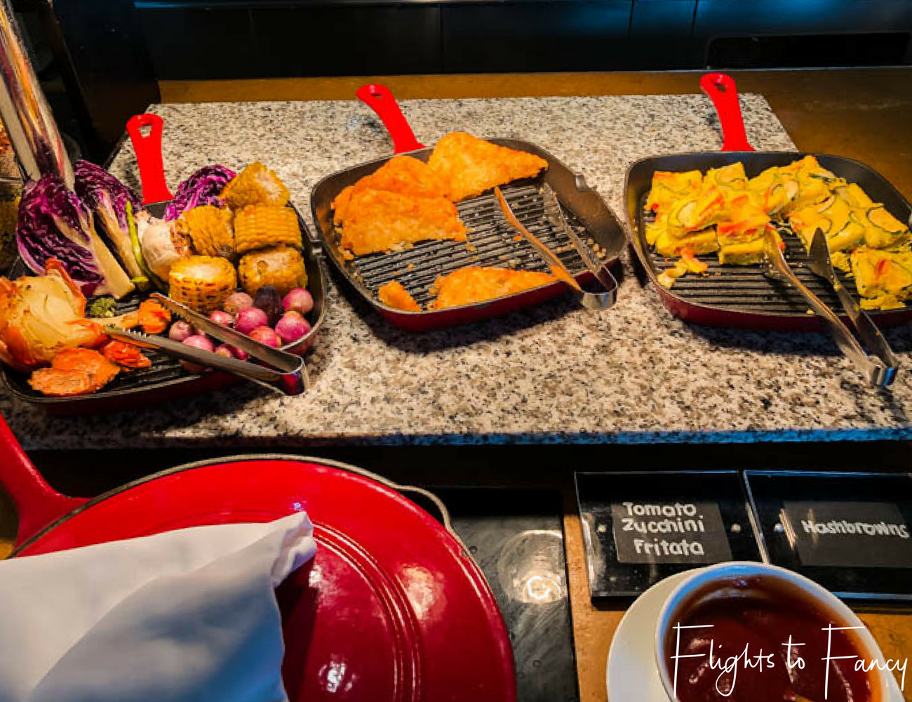 Flights To Fancy @ Raffles Makati Manila - Breakfast Veges