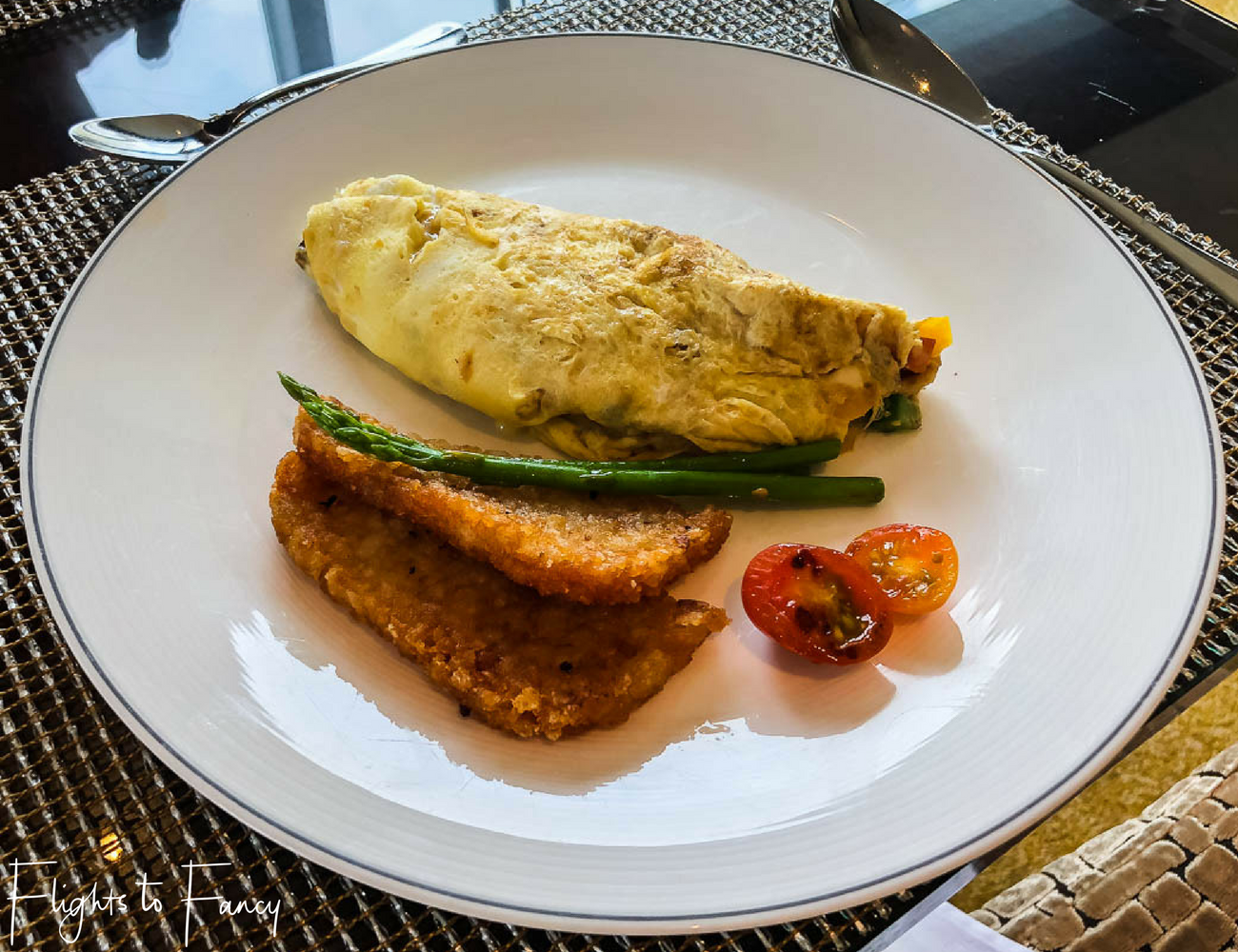Flights to Fancy - Fairmont Makati Gold Lounge Breakfast Omelette