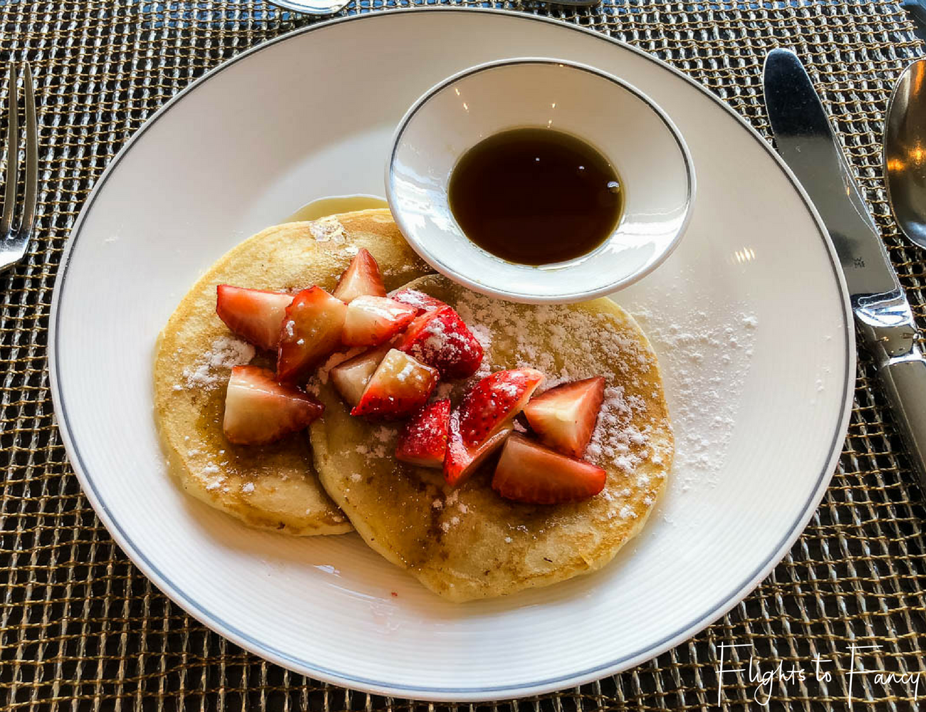 Flights to Fancy - Fairmont Makati Gold Lounge Breakfast Pancakes