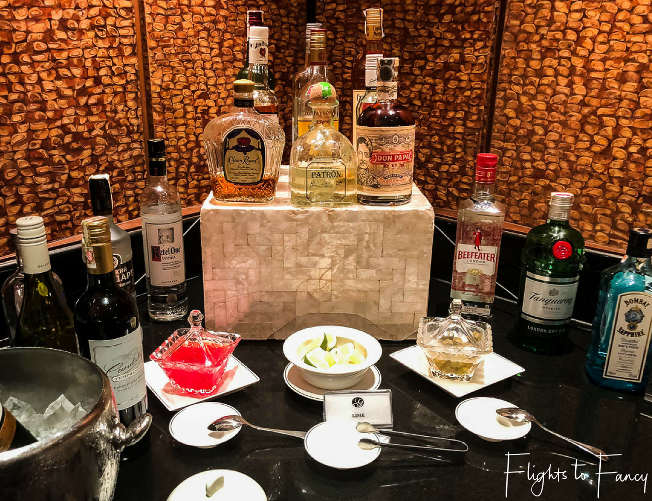 Flights to Fancy - Fairmont Makati Gold Lounge Spirits Bar
