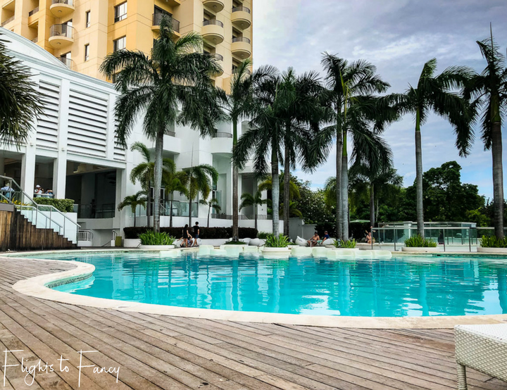 Pool at the Movenpick Hotel Mactan Island Cebu Philippines - Flights to Fancy