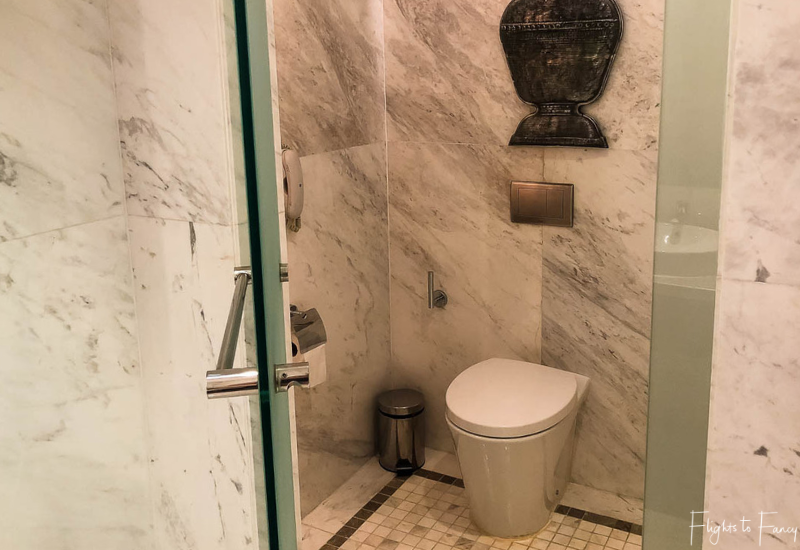 Separate toilet in our luxury villa Siem Reap @ Park Hyatt