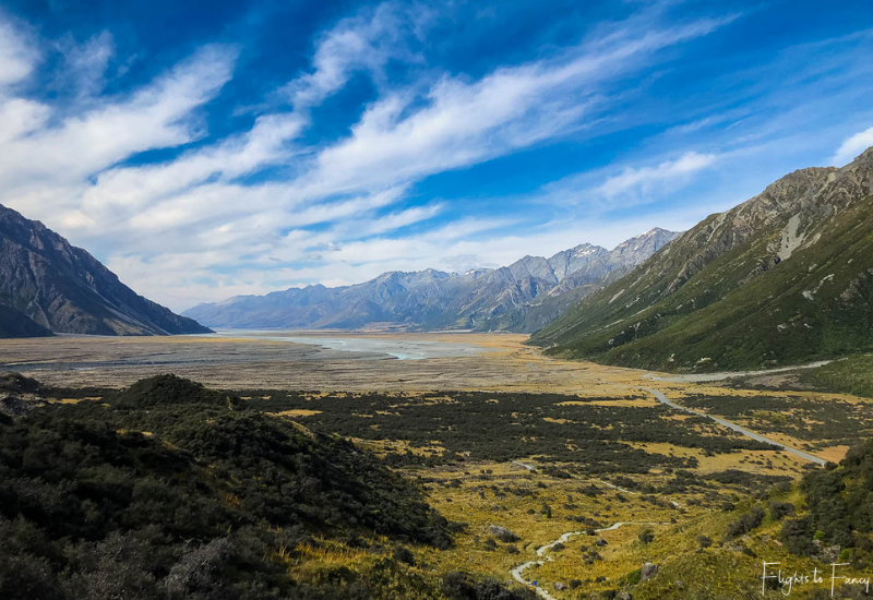 Mount Cook Walks: View from Tasman glacier walk