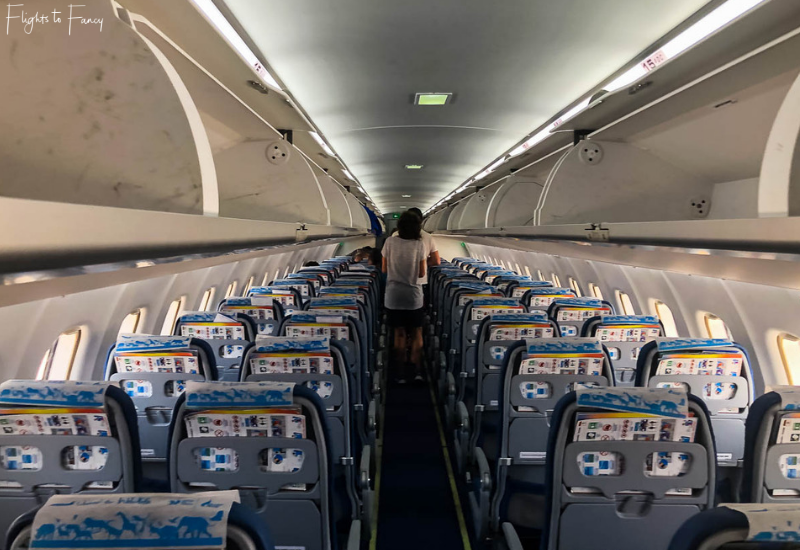 Bangkok Airways ATR72-600 Cabin