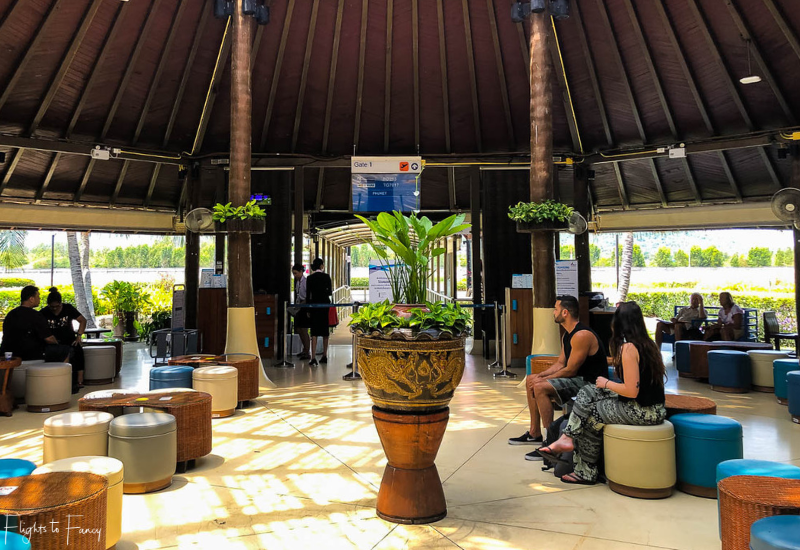 Bangkok Airways Review: Departure Gate 1 Koh Samui Airport