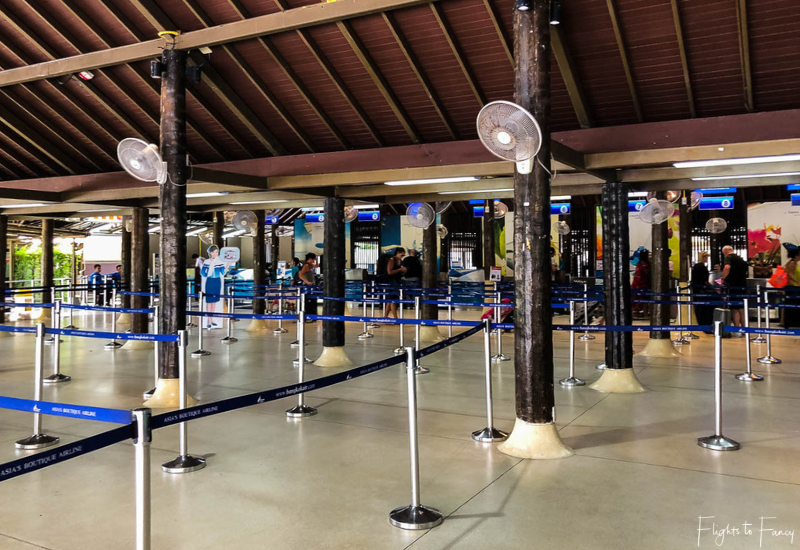 Bangkok Airways Review: Koh Samui Airport Check In