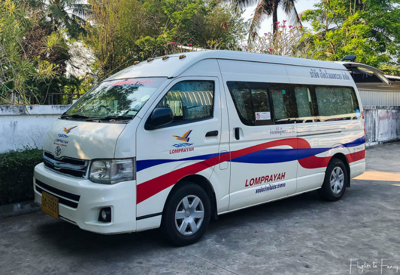 Lomprayah Ferry Van