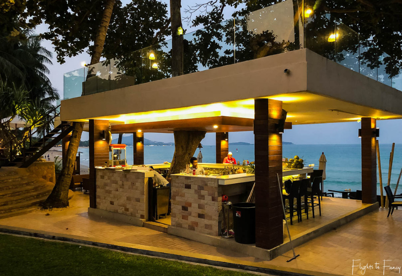 Sunset @ Beach Bar Impiana Resort Chaweng Noi