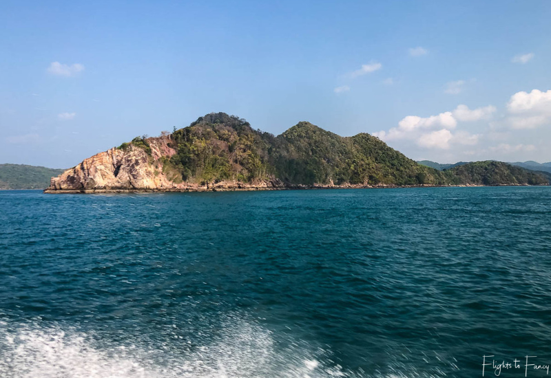View from ferry from Rassada Pier Phuket to Saladan Pier Koh Lanta