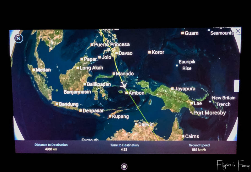 China Airlines Flight Map