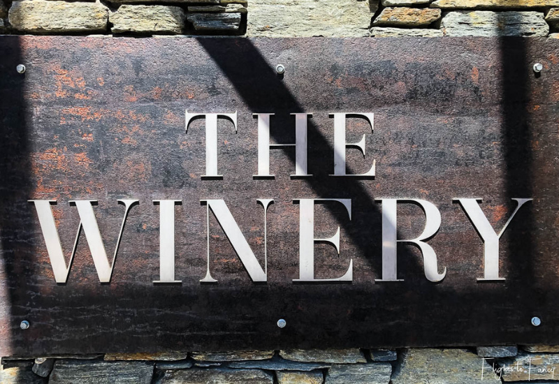 The Winery Queenstown signage