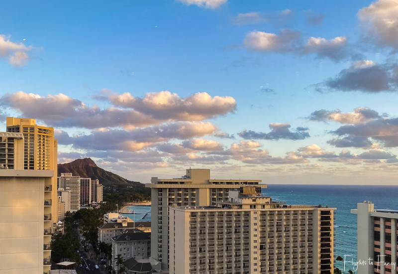 Diamond Head view from Top Of Waikiki