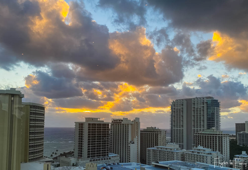 Top of Waikiki Sunset