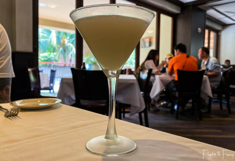 Wolfgangs Steakhouse Waikiki Lychee Martini